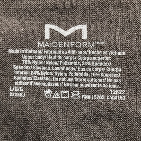 Maidenform Women's Seamless High Waist Thigh Slimmer Black Size L - Picture 9 of 9